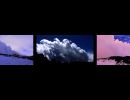 mountain cloud icon sonic triptych